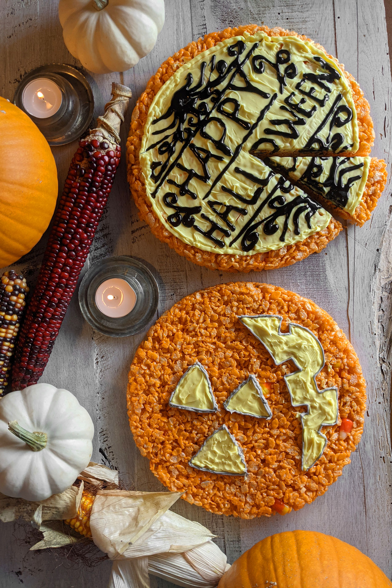 Rice Crispy Halloween treats