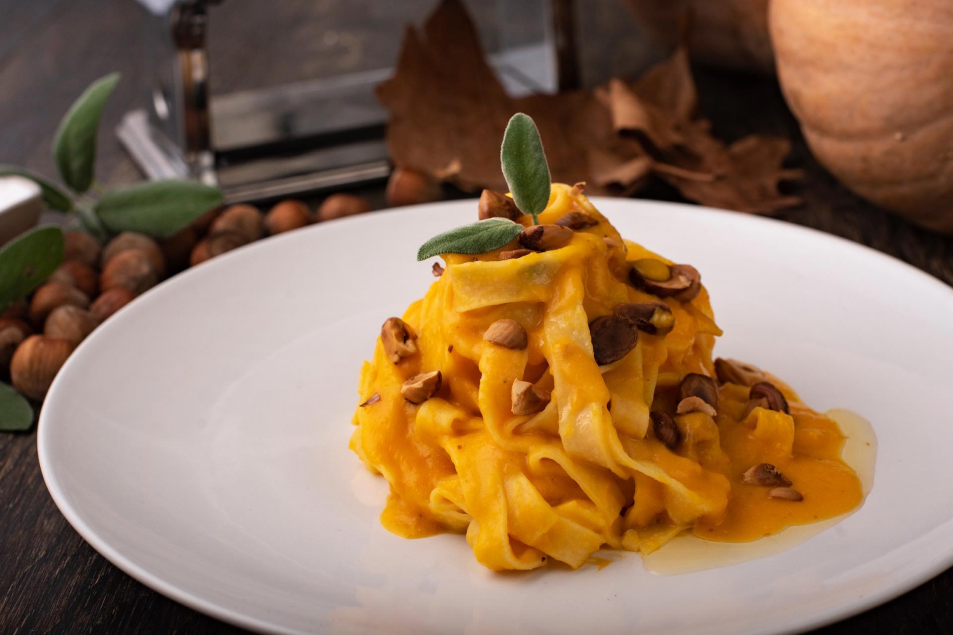 Creamy Butternut Squash Tagliatelle