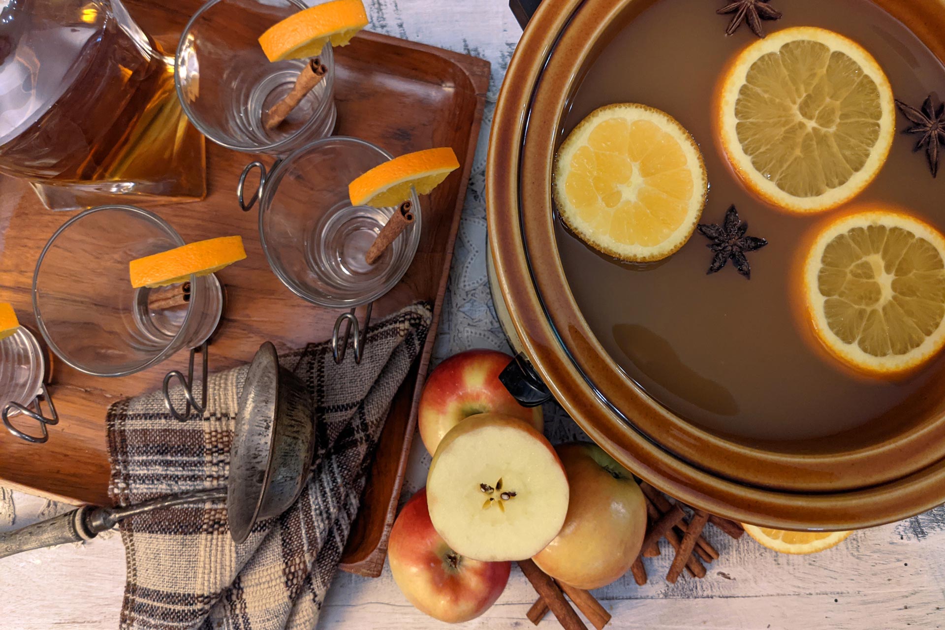 Mulled Cider for Thanksgiving